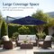 Best Choice Products 10ft 360° Rotating Cantilever Offset Hanging Patio Umbrella